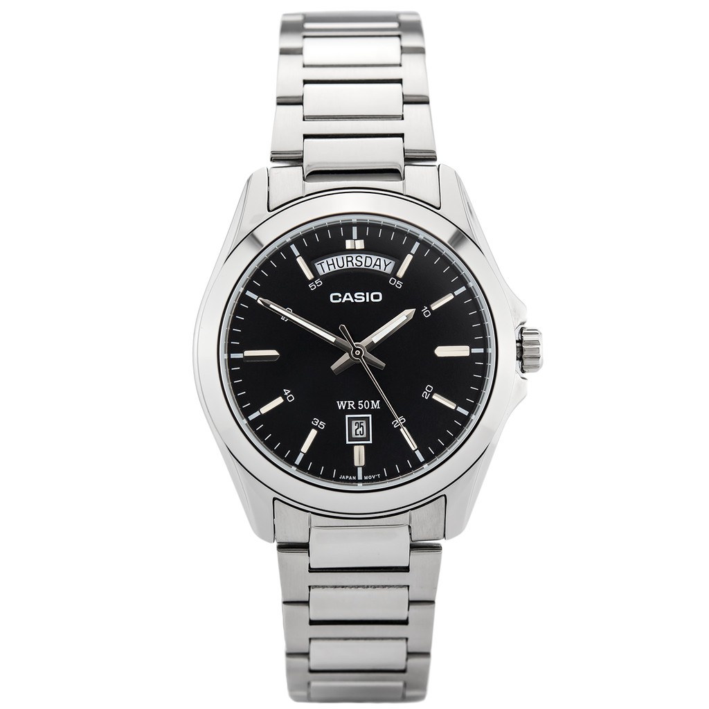Đồng hồ nam dây kim loại Casio Standard chính hãng Anh Khuê MTP-1370D-1A1VDF (39mm)