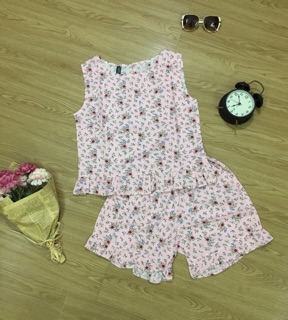 Combo 2 bộ mặc nhà chất thô
