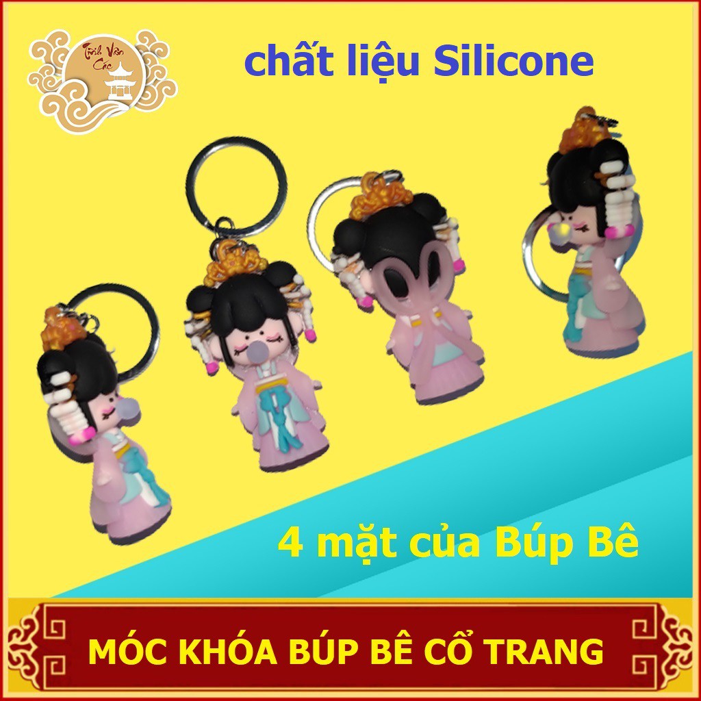 Móc chìa khóa búp bê Chức Nữ cổ trang Tĩnh Vân Các