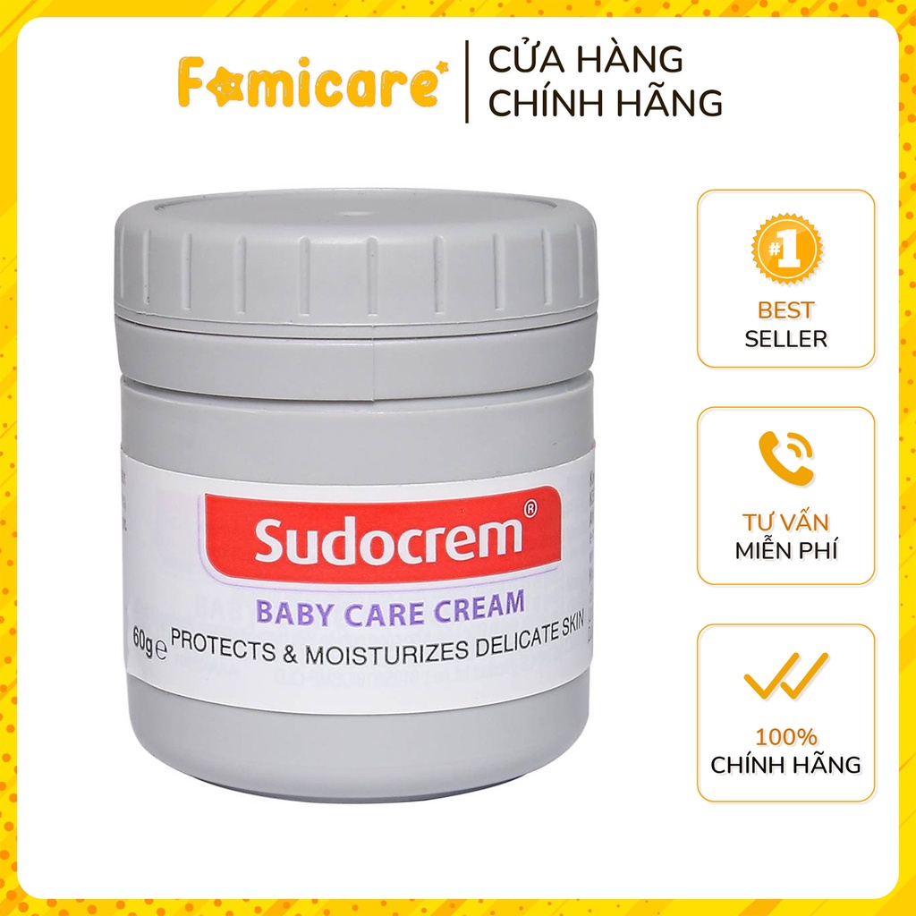 Kem chống hăm tã Sudocrem cho trẻ sơ sinh 60g
