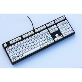 Keycap PBT Doraemon , Mario nút bàn phím cơ