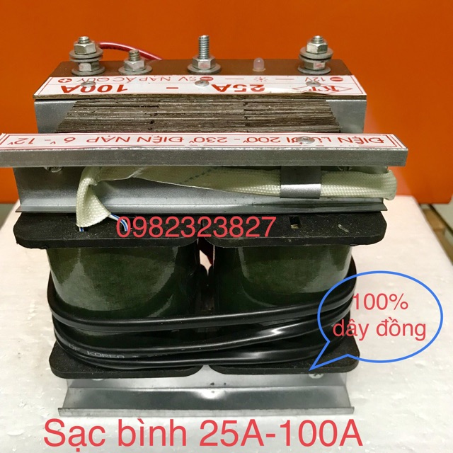 Sạc bình  ắcquy 25A-100A