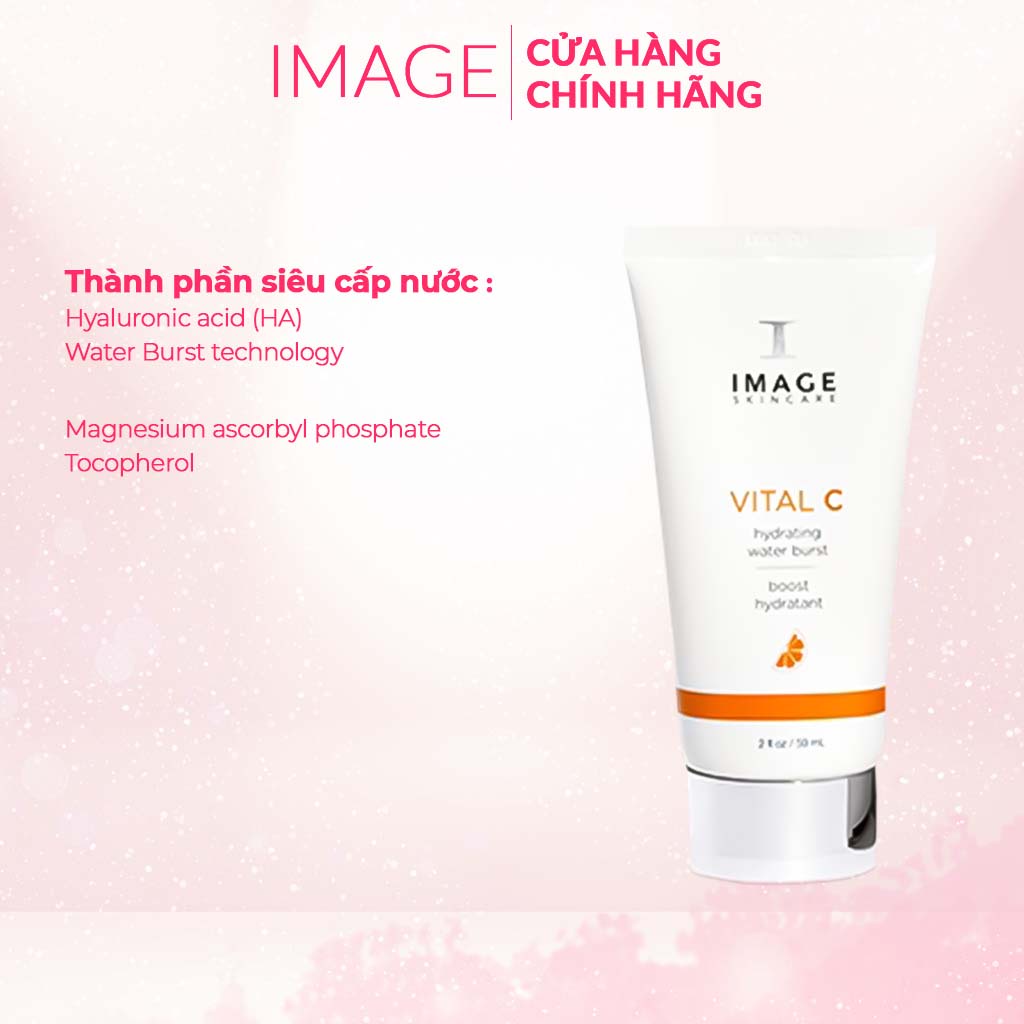 Serum cấp ẩm IMAGE vital c hydrating water burst cấp nước - khoá ẩm làm da căng mịn màng, căng bóng.