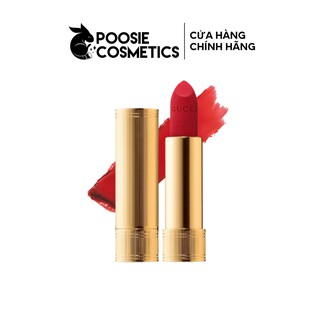 Son Thỏi Gucci Rouge À Lèvres Voile Mat 3.5g - 25 Goldie Red
