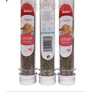 Cỏ Catnip Cỏ Bạc Hà Dạng Ống Cho Mèo Bioline Ống 45ml