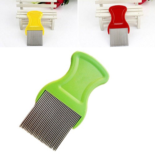 Lược chải ve rận cho thú cưng bằng thép không gỉ tiện dụng