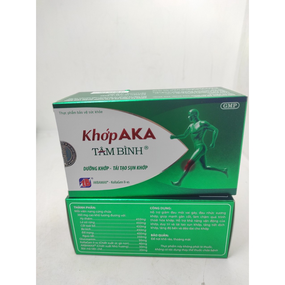 KHỚP AKA TÂM BÌNH - Hỗ trợ dưỡng khớp, tái tạo sụn khớp