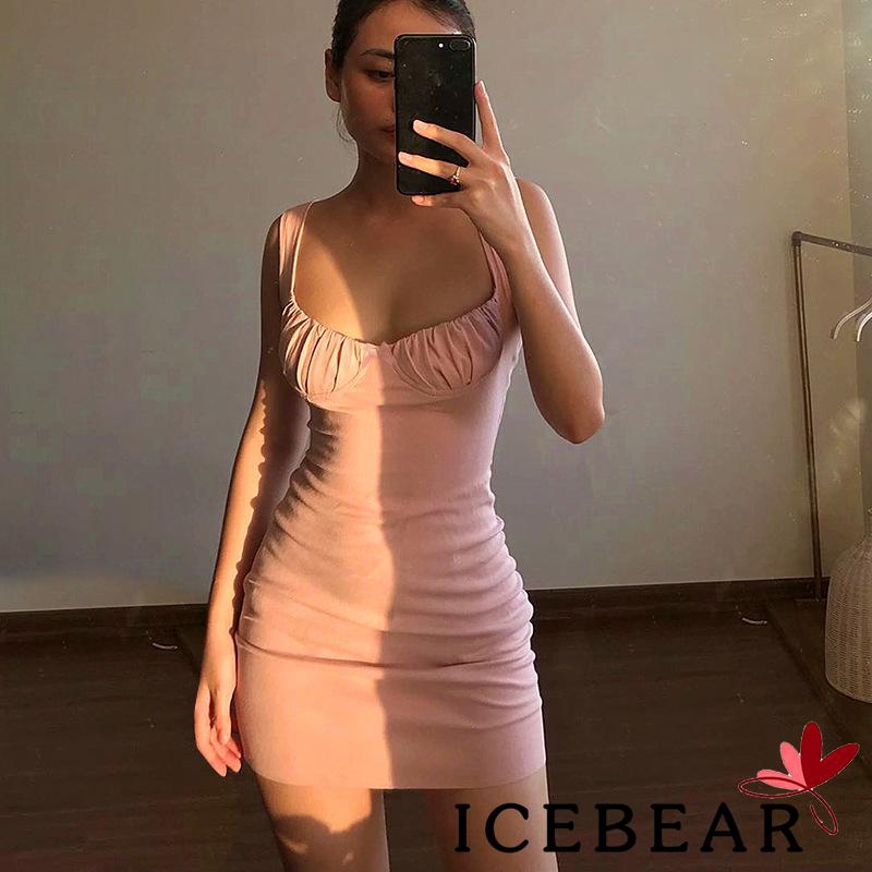 Đầm hai dây dáng ôm quyến rũ cho phái nữ