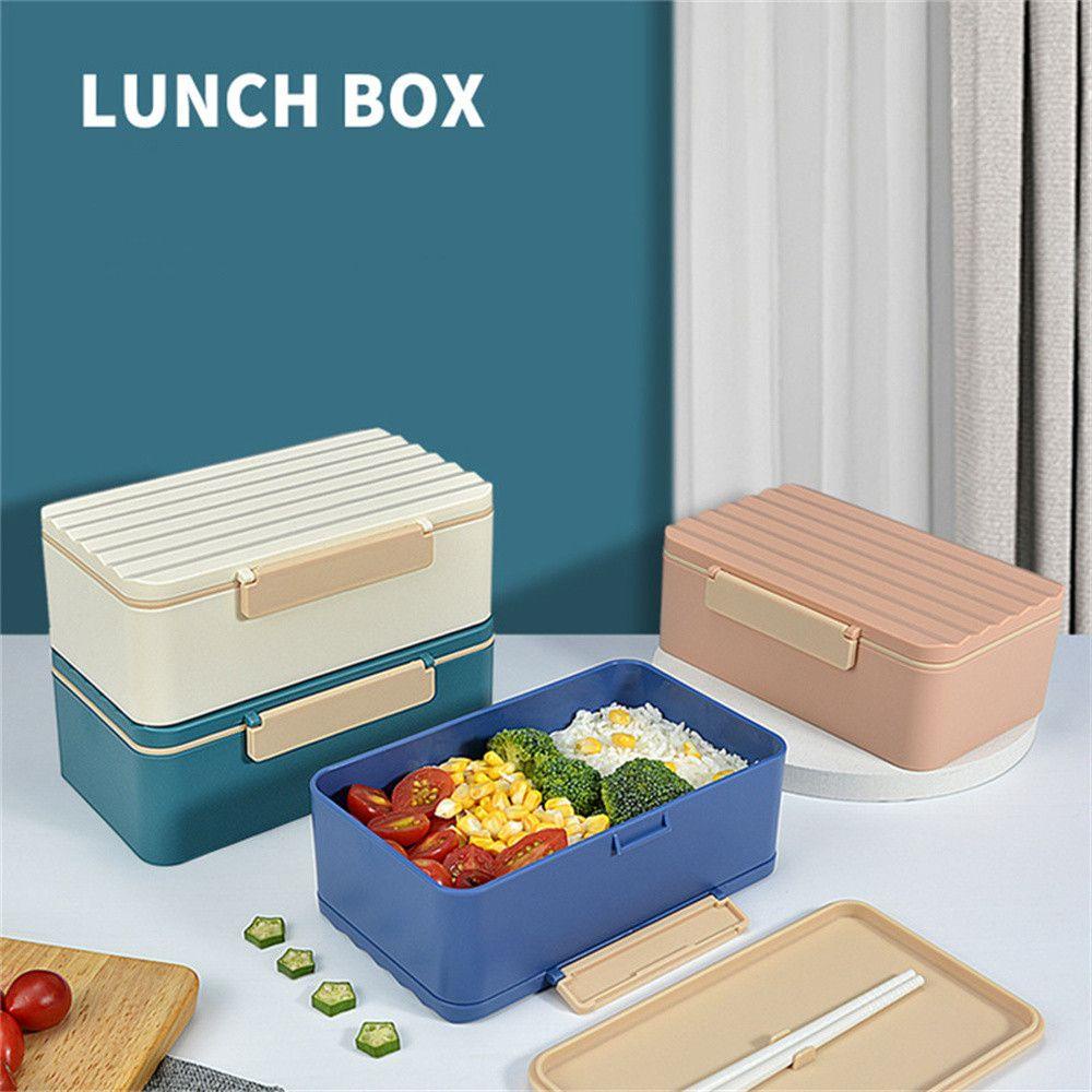 KUNHEV Hộp cơm Giữ Nhiệt Kèm Đũa Tiện Dụng Có Thể Mang Theo