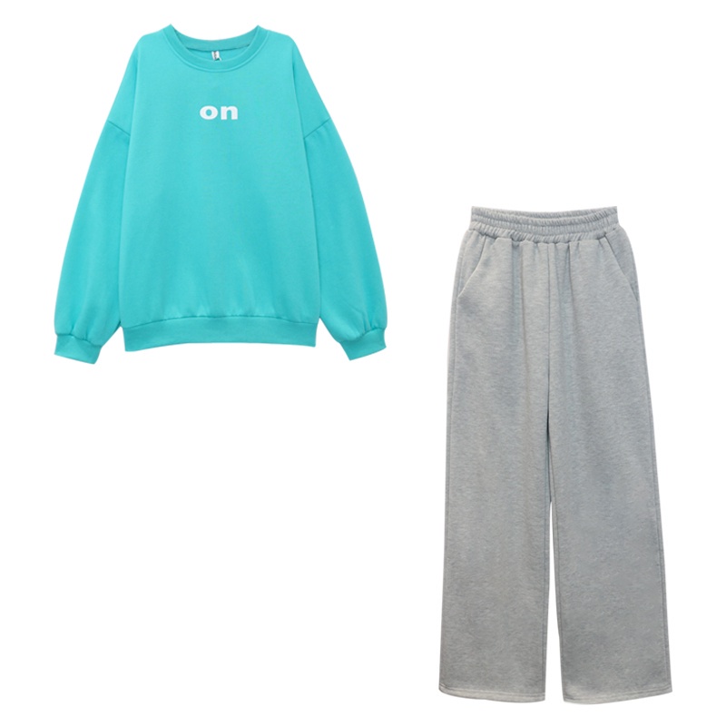 Áo Sweater Cổ Tròn Lót Nhung Thời Trang Xuân Thu | BigBuy360 - bigbuy360.vn