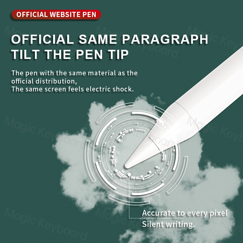 For IPHONE ANDROID Bút Cảm Ứng Cho pad Pro 11 12.9 2019 2018 10.2 10.5 Mini 5 Air 4 4th Gen 10.9 Inch 2020 2018 Pencil Stylus Capacitive Touch Pen with Palm Rejection Tilt Pressure Technologe Drawing Writing