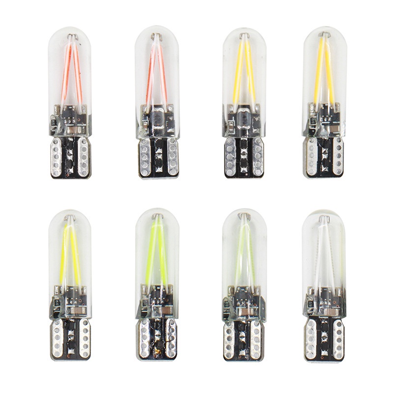 1 Đèn LED T10 Canbus 94 W5W COB Ánh Sáng Trắng Ấm Không Lỗi Cho Xe Hơi civic aruz alza x70 saga