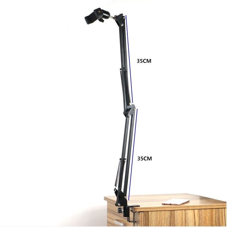 Giá đỡ điện thoại chụp hình trên cao quay video sản phẩm quay viết chữ, làm nail...