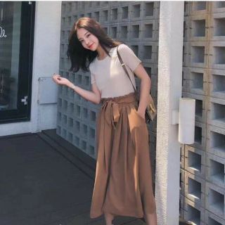 Sét quần đũi ống rộng kèm áo bó tăm siu chất
