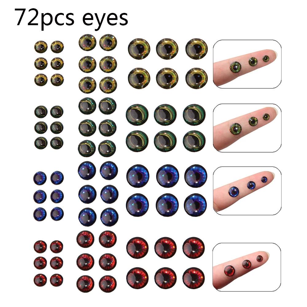 MAG Set 72 Mồi Giả Nhử Cá Chất Lượng Cao Gắn Kèm Móc Câu Tiện Dụng