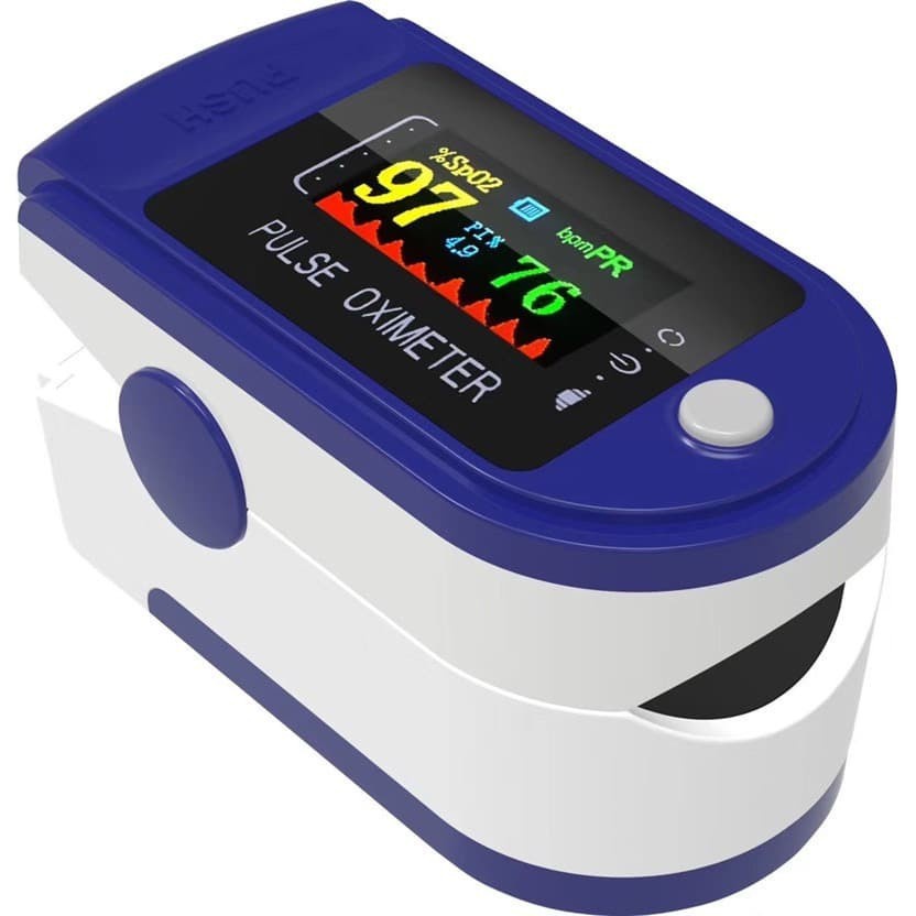 Máy đo Spo2 máy đo nồng độ Oxy trong máu (SP02) đo nhịp tim Pulse Oximeter đo nồng độ oxy cầm tay