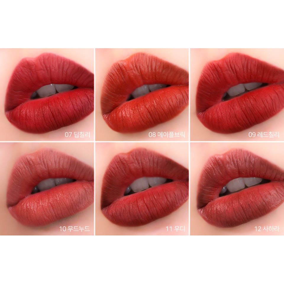 Son Kem Lì A. BLACK Artistic Velvet Tint Lux Red by CLIO COSMETICS | BigBuy360 - bigbuy360.vn