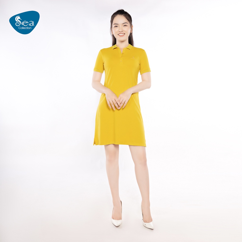 Đầm Thun Polo Nữ Sea Collection Thêu Logo Sea 9030