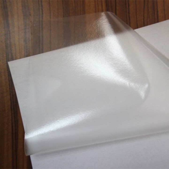 100 tờ Decal nhựa trong suốt khổ A3