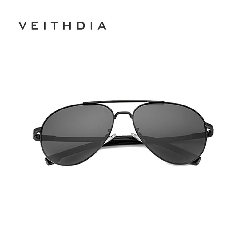 Kính Râm VEITHDIA 2482 Phân Cực Cổ Điển Với Tròng Phủ Phong Cách Unisex