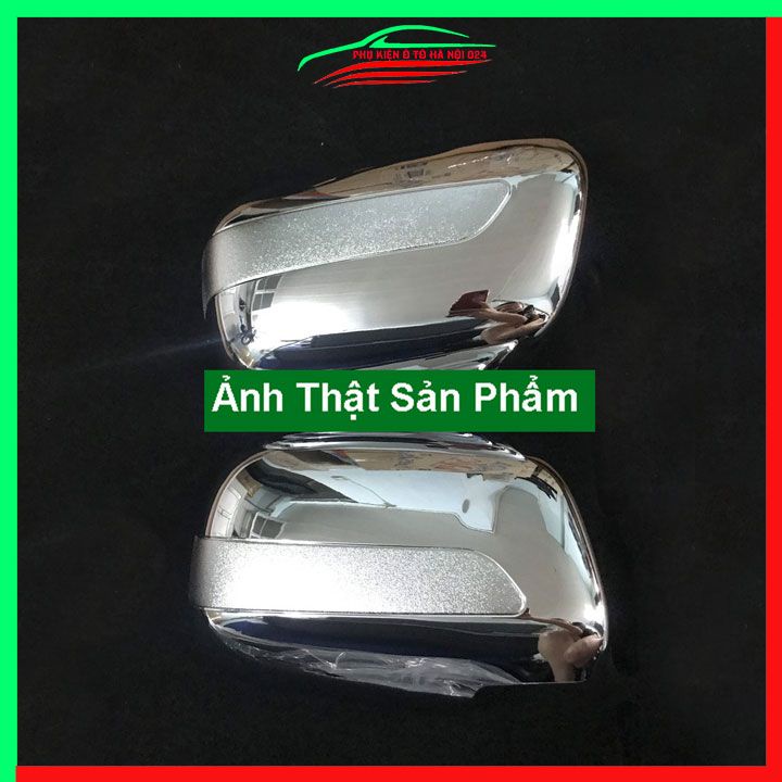 Ốp gương chiếu hậu Innova 2006-2015 Không Đèn mạ crom bảo vệ chống trầy trang trí làm đẹp xe