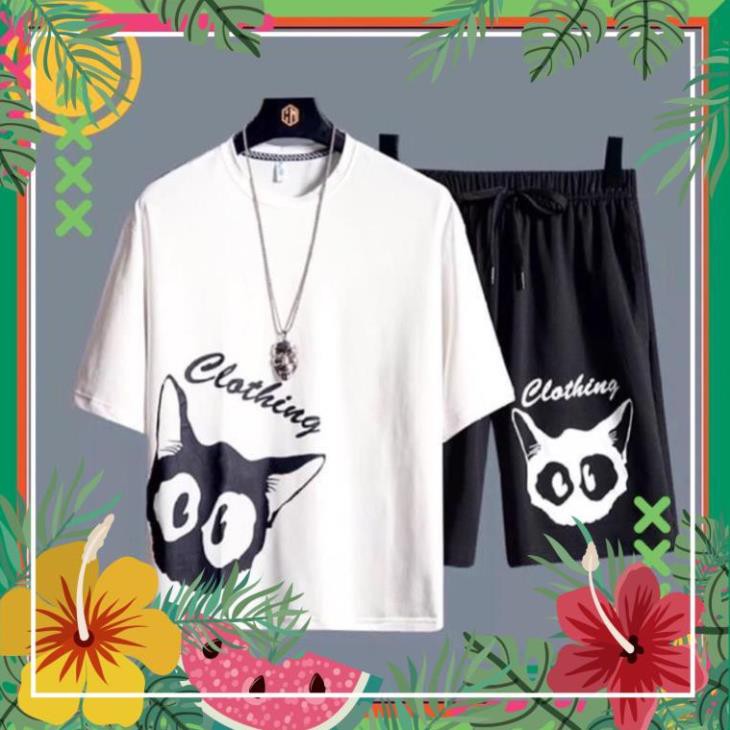 Nguyên bộ quần áo nam Clothing mặc hè cực chất