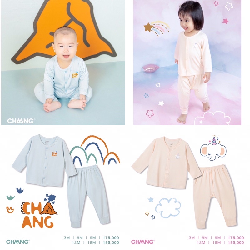 [CHAANG 2021] Bộ dài cúc giữa thu đông DINO và PONY