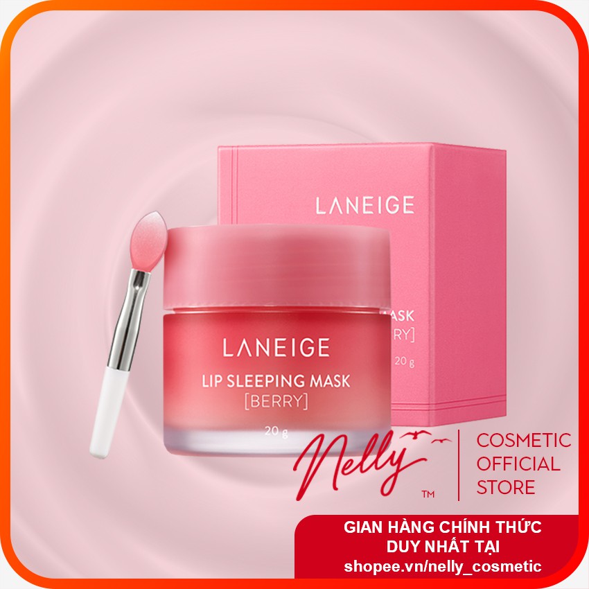 (❤️ HOT SALES ❤️) Mặt nạ ngủ cho môi Laneige 20g Lip Sleeping Mask, Mặt nạ ngủ môi Laneige Berry