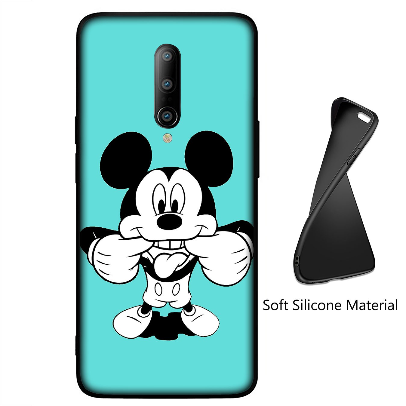 Samsung Galaxy A02S J2 J4 J5 J6 Plus J7 Prime A02 M02 j6+ A42 + Casing Soft Silicone Mickey Mouse Cute Phone Case