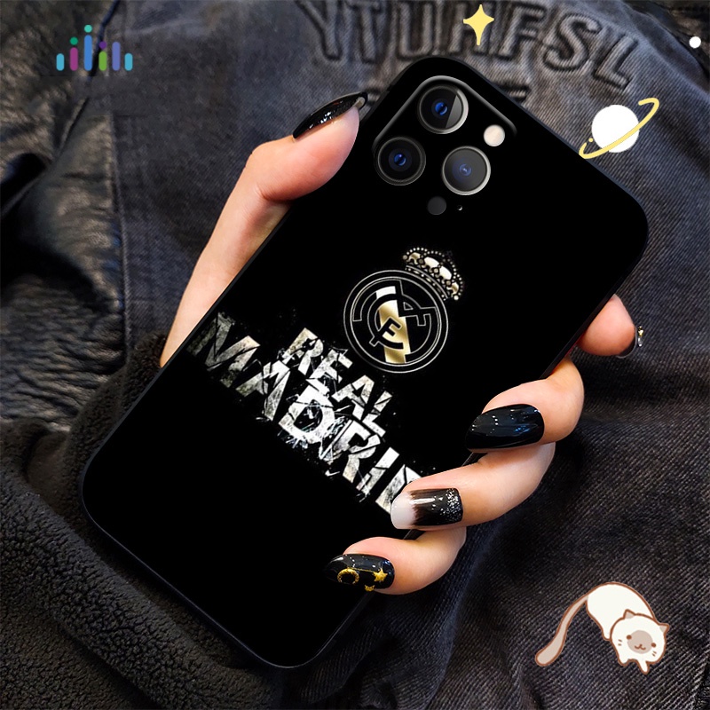 Ốp Điện Thoại Mềm Hình Logo Real Madrid Cho Samsung Galaxy M51 M31 A70 A50s A50 A40s A30s A20 A20s A10s WR183 Mới