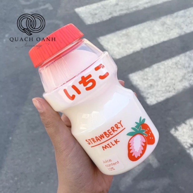 Bình Đựng Nước Xinh Xắn Thiết Kế Dạng Bình Sữa Phong Cách Hàn Quốc QO - BN75 | BigBuy360 - bigbuy360.vn