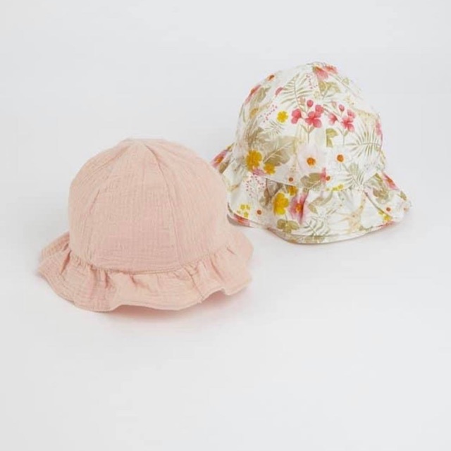 Set 2 mũ bé gái Tu