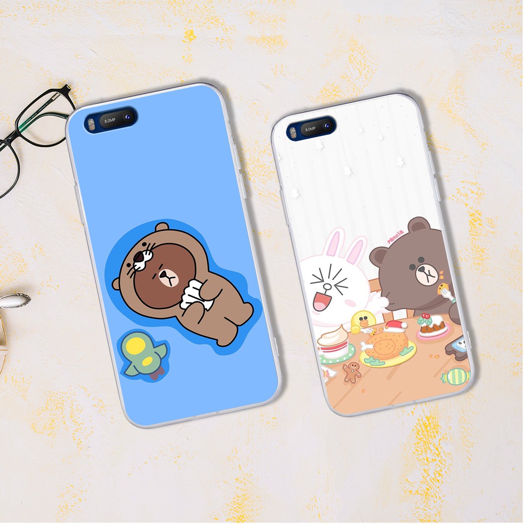 [ỐP VSMART_SIÊU RẺ] ỐP LƯNG VSMART HÌNH GẤU BROWN VÀ THỎ CONY |VSMART BEE - BEE 3 - STAR| DOAREMON CASE