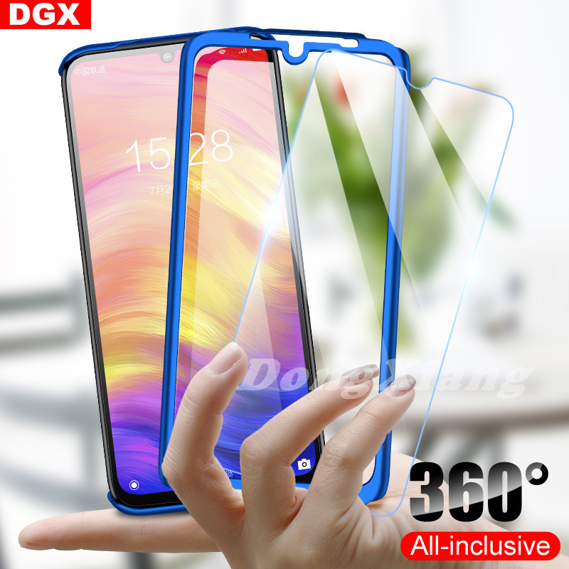 Ốp Lưng 360 Độ Bảo Vệ Toàn Diện Có Kính Cường Lực Cho Huawei Nova 2 Plus Nova 2i Nova 3 Nova 3i Nova 5t Nova 7i