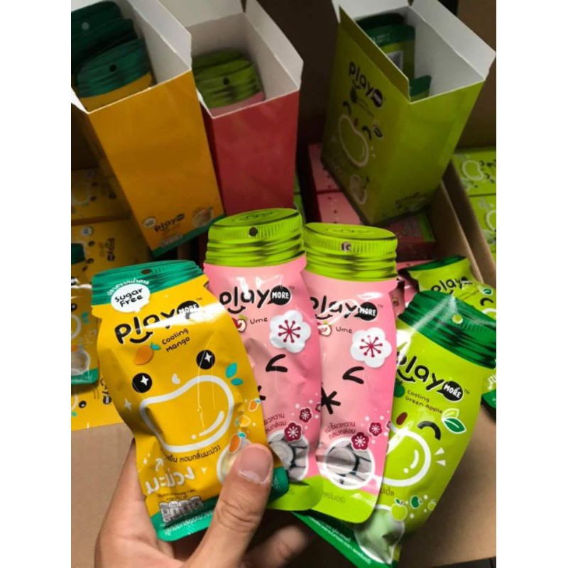 🇹🇭 KẸO PLAYMORE DƯA HẤU THÁI LAN BỊCH 12G 🇹🇭