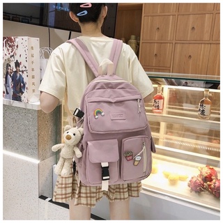 Balo ULZZANG MARS SOCIETY nhiều ngăn xinh xắn phong cách Hàn Quốc