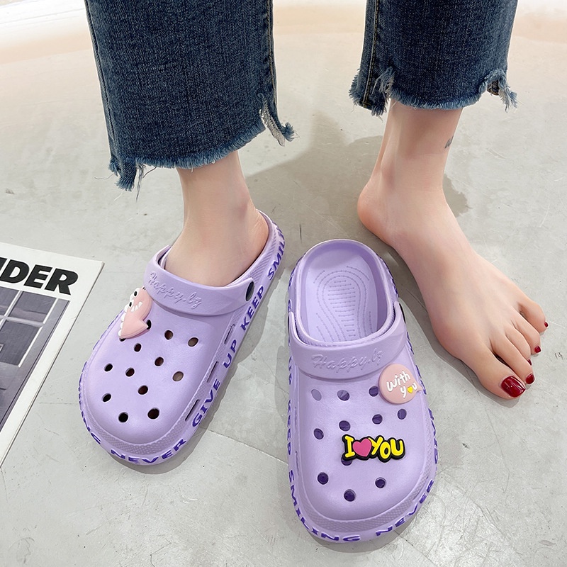 Dép Sandal Đế Dày Mềm Hở Ngón Chống Trượt sd2044 Cho Nữ