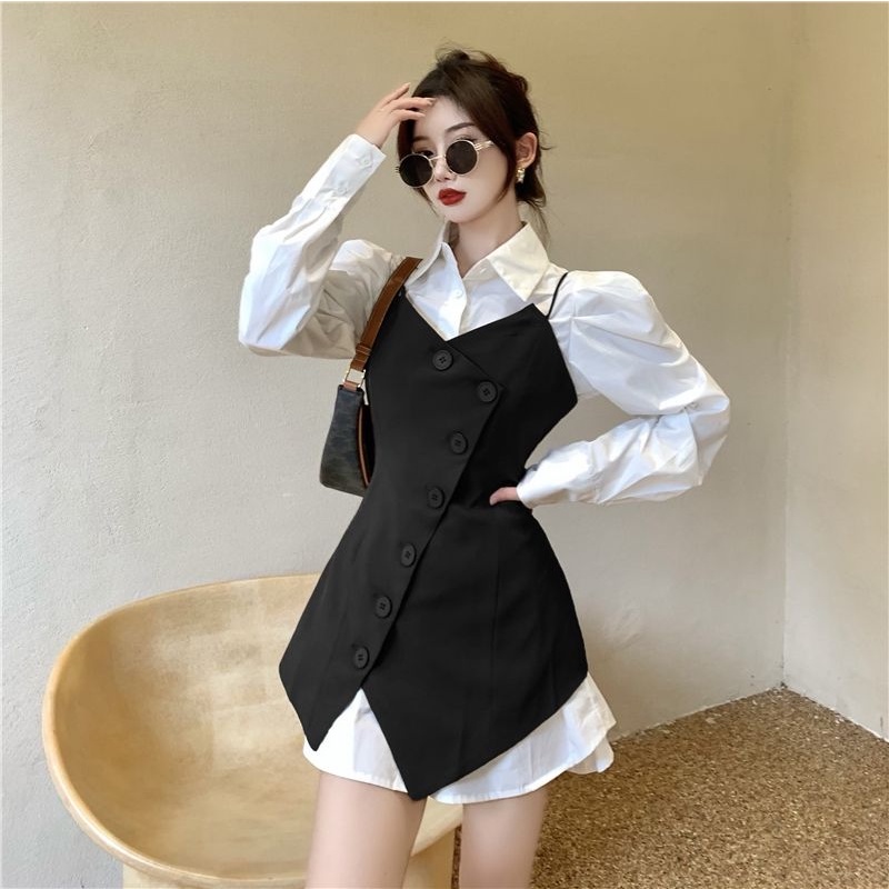 Set váy ôm dáng thời trang mùa thu cao cấp cho nữ