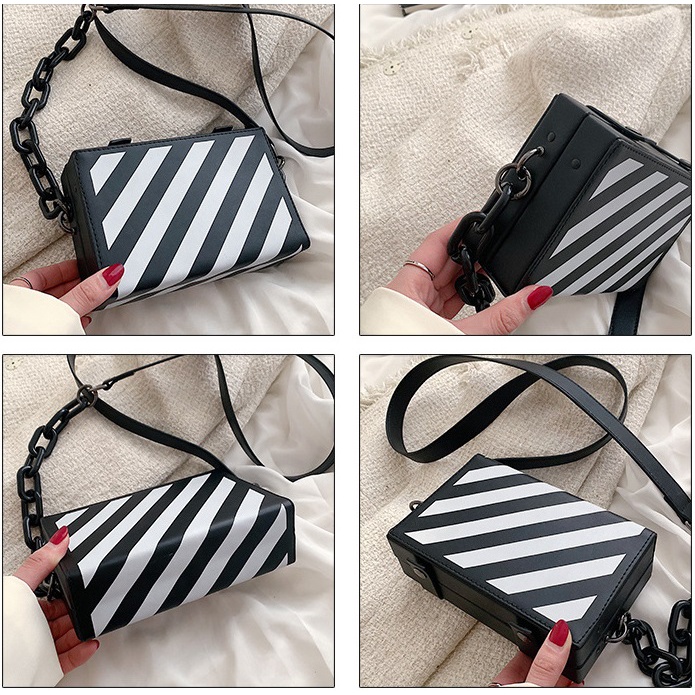 Túi Đeo Chéo siêu bền thời trang nam nữ Bias Bag Kuu Clothes Màu Bạc chống thấm nước tùy ý điều chỉnh - Túi Bias Bag