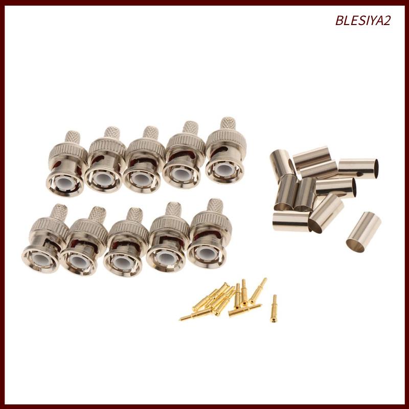 Set 10 Đầu Nối BNC Cho RG59