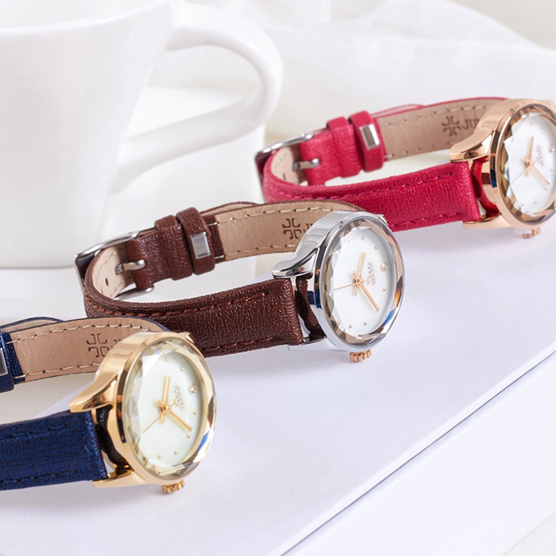 Đồng hồ nữ JULIUS JA723 dây da | Julius Official