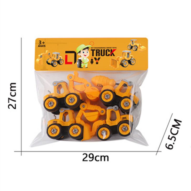 Bộ 4 Đồ Chơi Xây Dựng Xe Cứu Hỏa Xe Cứu Hỏa Dành Cho Trẻ Em