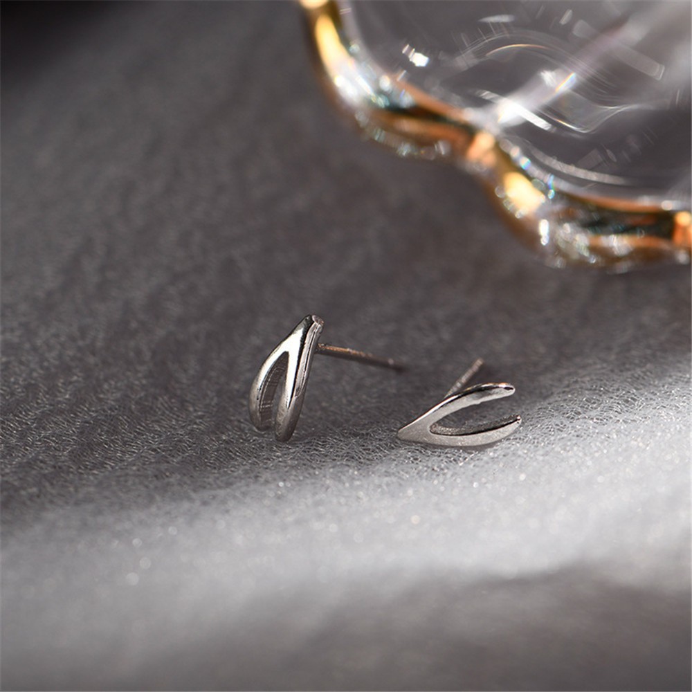 Bông tai kim loại phong cách cá tính dành cho nữ