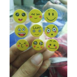 5 vỉ Hình dán icon cảm xúc