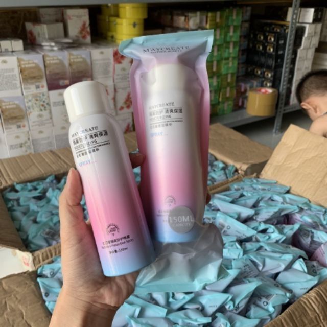 Xịt Chống Nắng May'create ( Hàng Nội địa Trung)