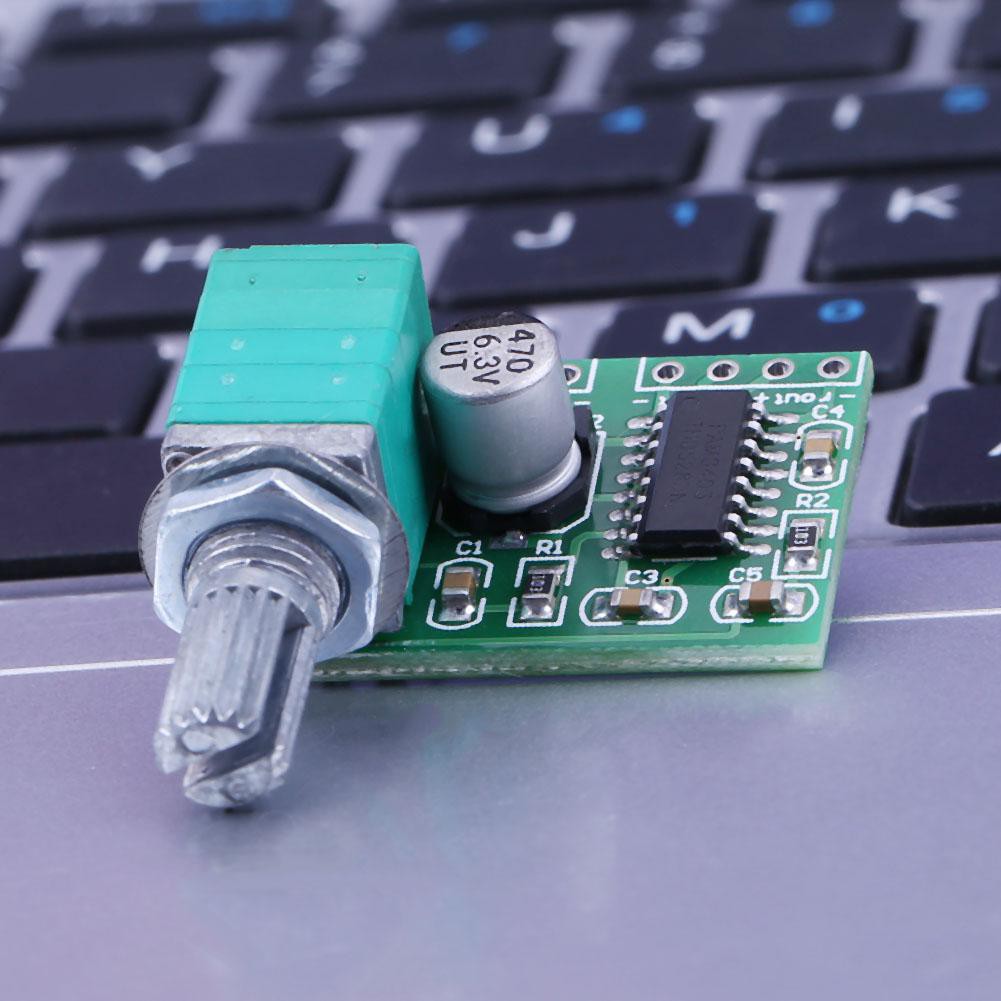 Bo mạch khuếch đại âm thanh Mini DC 5V PAM8403 với công tắc chiết áp