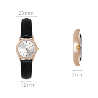 Đồng hồ nữ dây da Casio LTP-1094Q-7ARDF