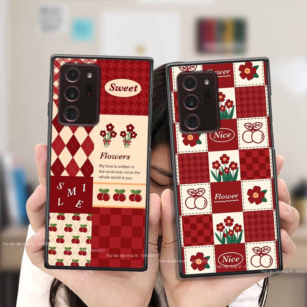 Ốp Samsung Note 20 Plus / Note 20 Ultra / Note 20+ họa tiết hoa, gấu thời trang, ốp dẻo bền đẹp
