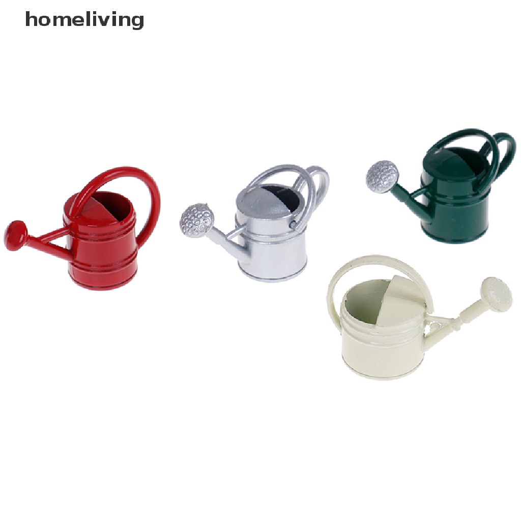 1 Bình Tưới Nước Kim Loại Mini Tỉ Lệ 1: 12 Trang Trí Nhà Búp Bê