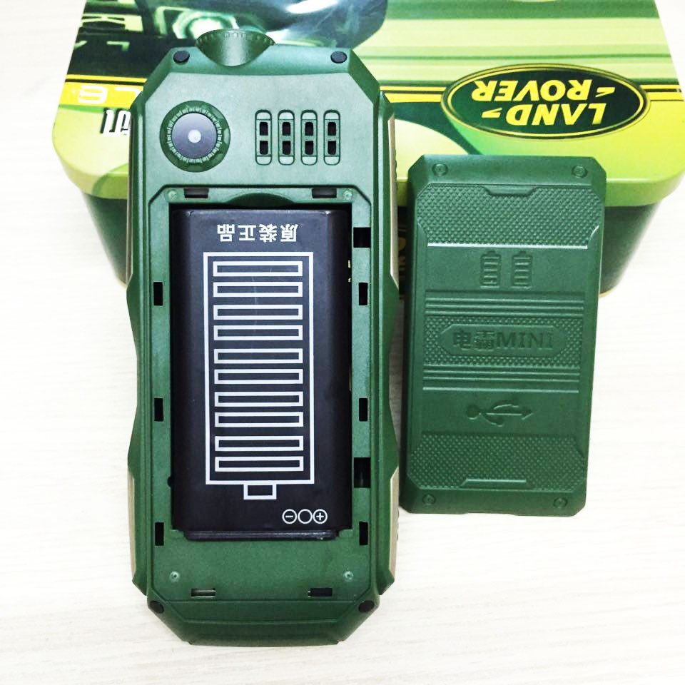 Điện thoại land rover c999 2 sim giá rẻ pin khủng